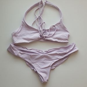 Boys + Arrows Lavender Bikini Set